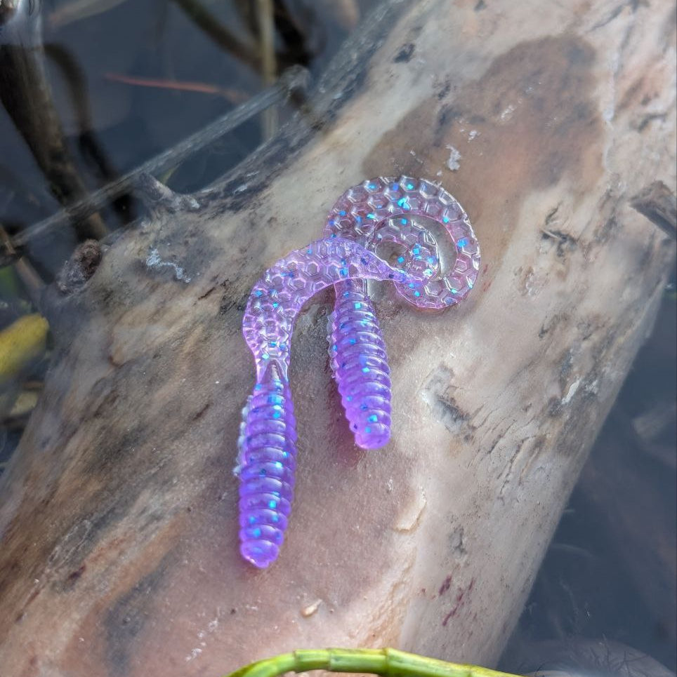 Bait Breath Curly Grub 2.5" Twister Grub (12 ct)