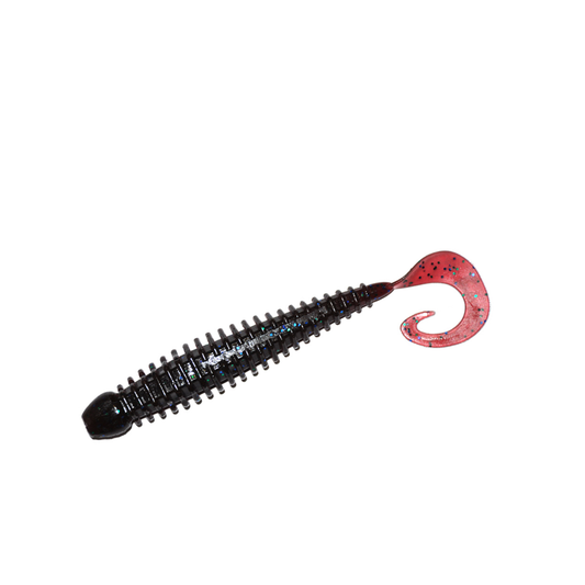 Turborib 2" Ribbed Twister Grub (12 ct)