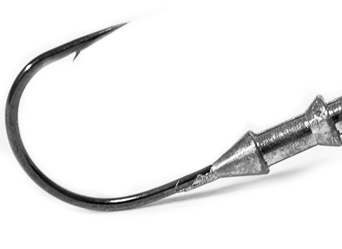 FishTrailCo Classic Jig Head #1 Owner hook round ball jig head side view