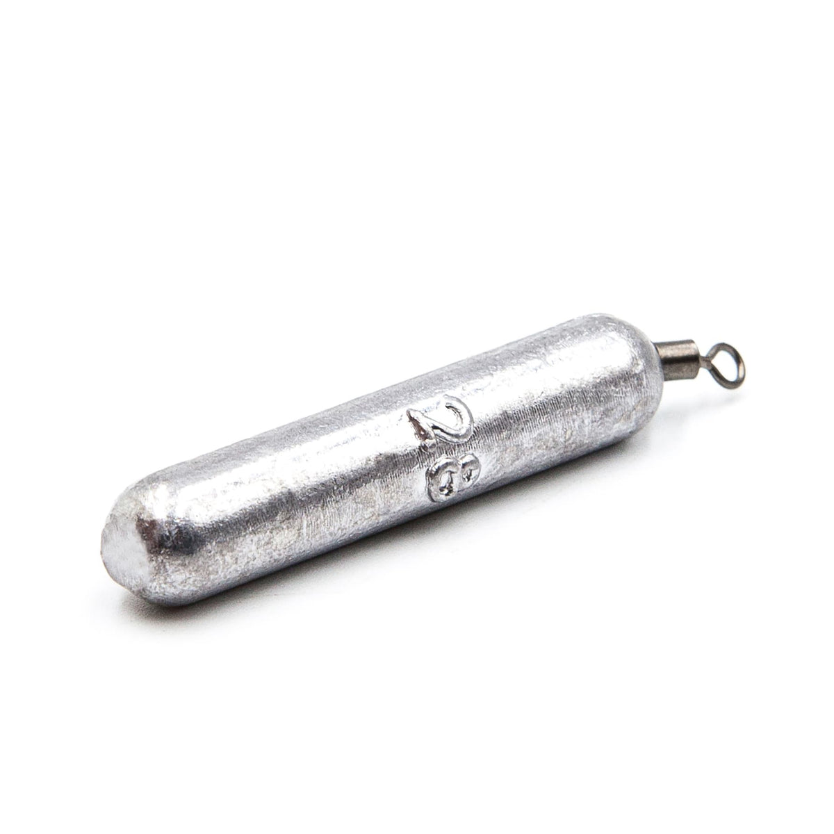 Unpainted drop shot sinkers with swivel for controlled bottom-contact rigs.