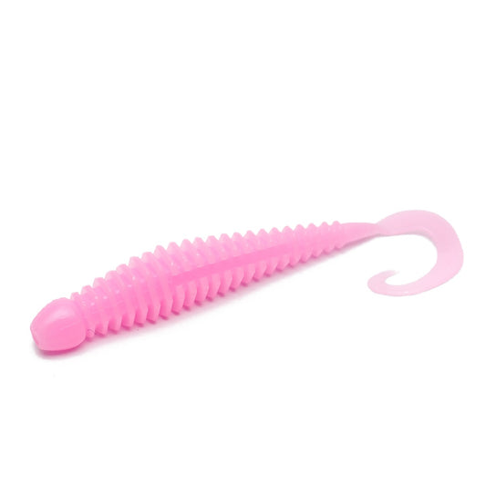 Intech Turborib 3" Ribbed Twister Grub (7 ct)