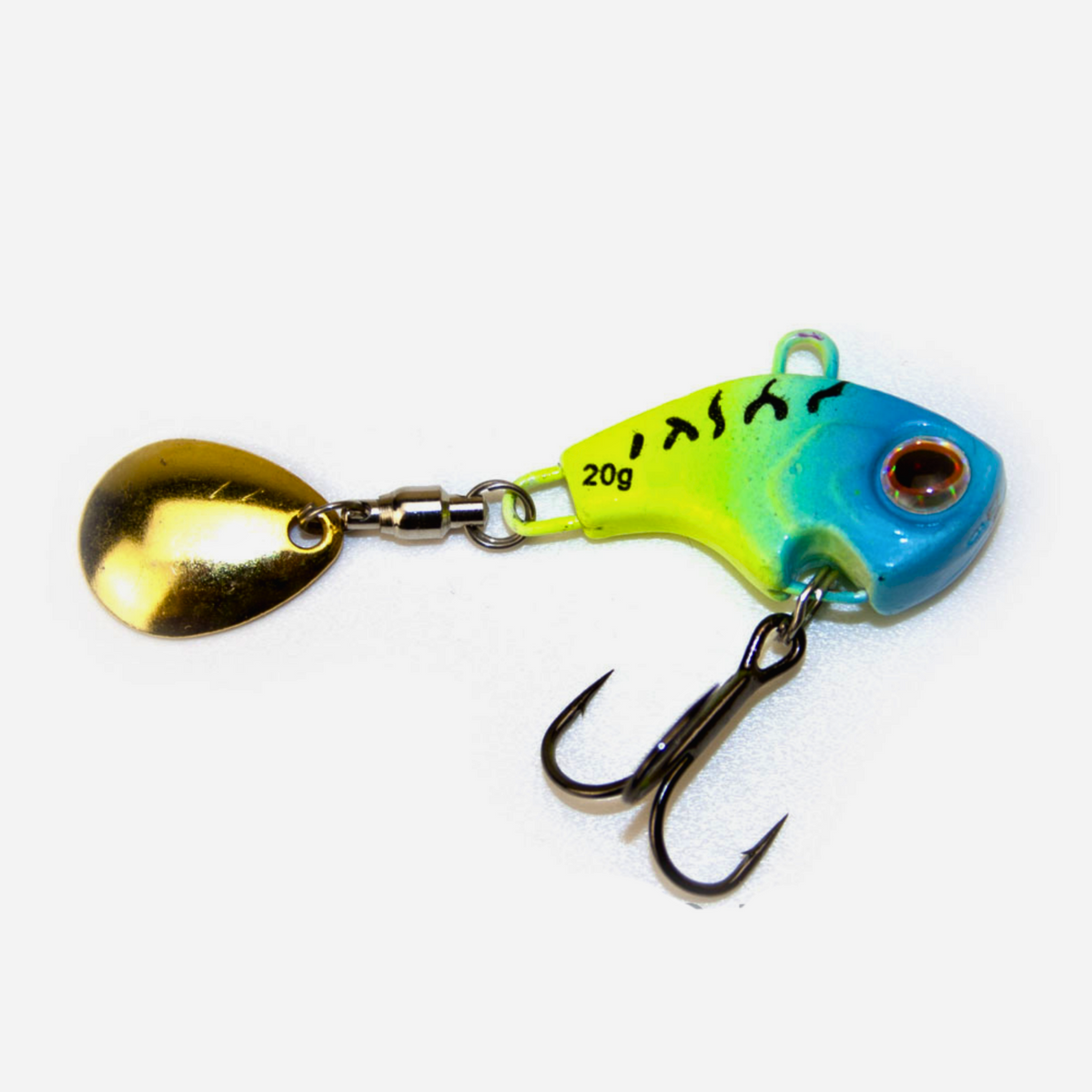 DU New Tail Spinners Blue Chartreuse