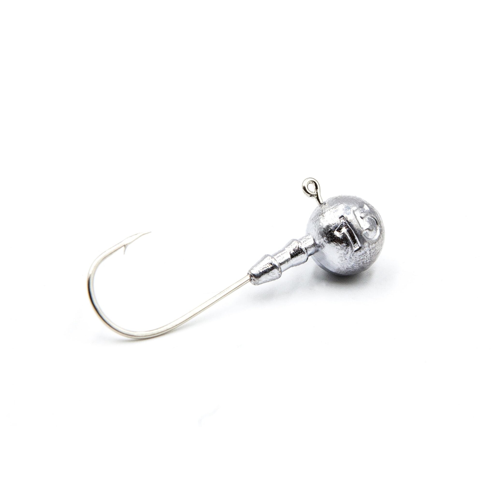 Single unpainted classic jig head with Gamakatsu 4/0 hook.