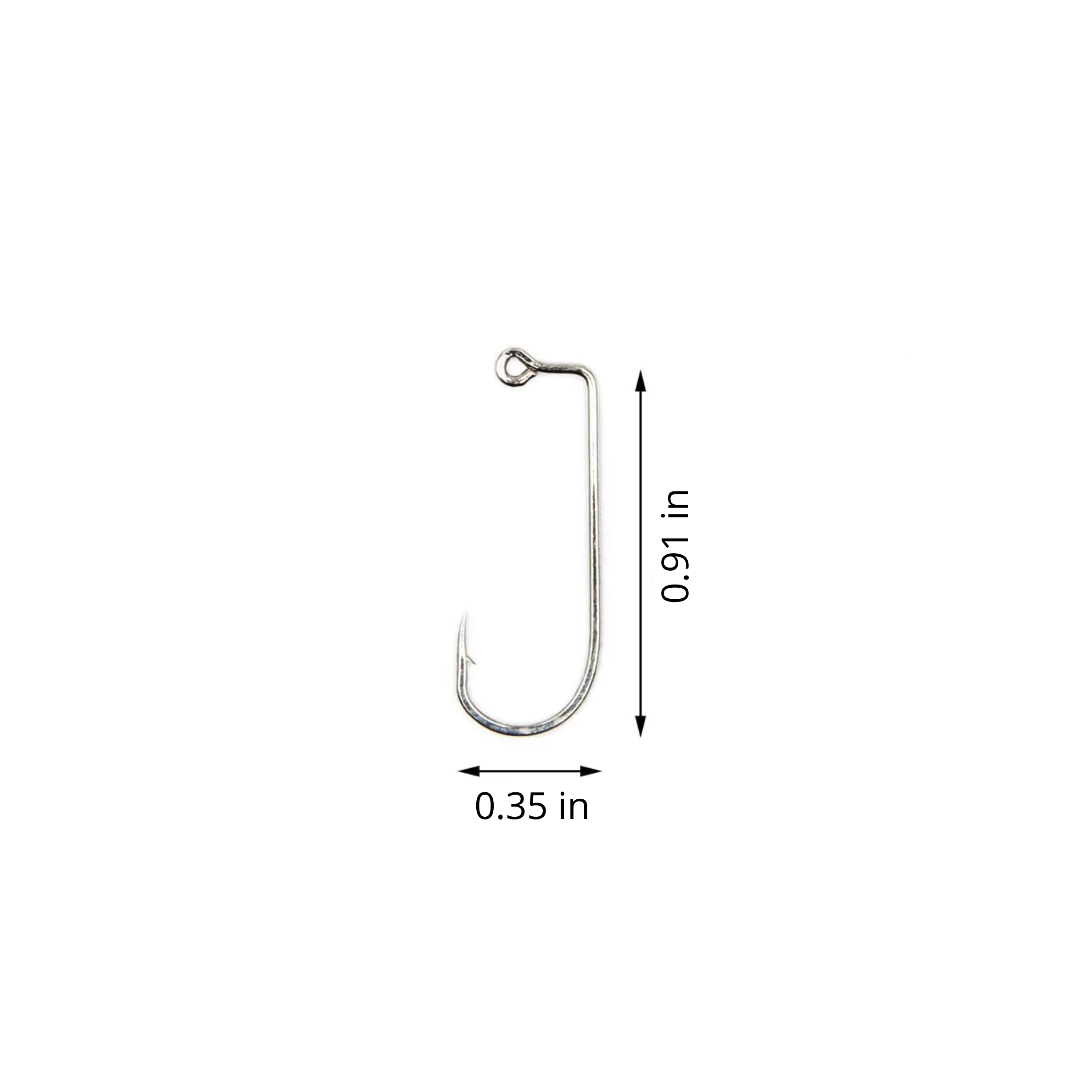Micro Jig Heads #4 – 10 Pack (Gamakatsu Hook)