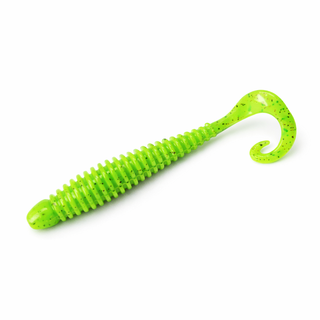Intech Turborib 3" Ribbed Twister Grub (7 ct)