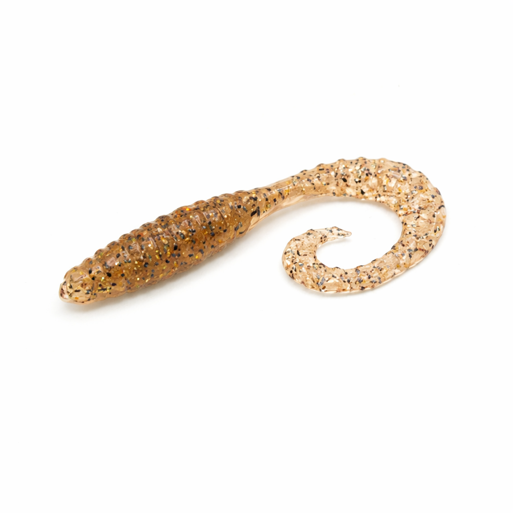 Bait Breath Curly Grub 3.5" Twister Grub (10 ct)
