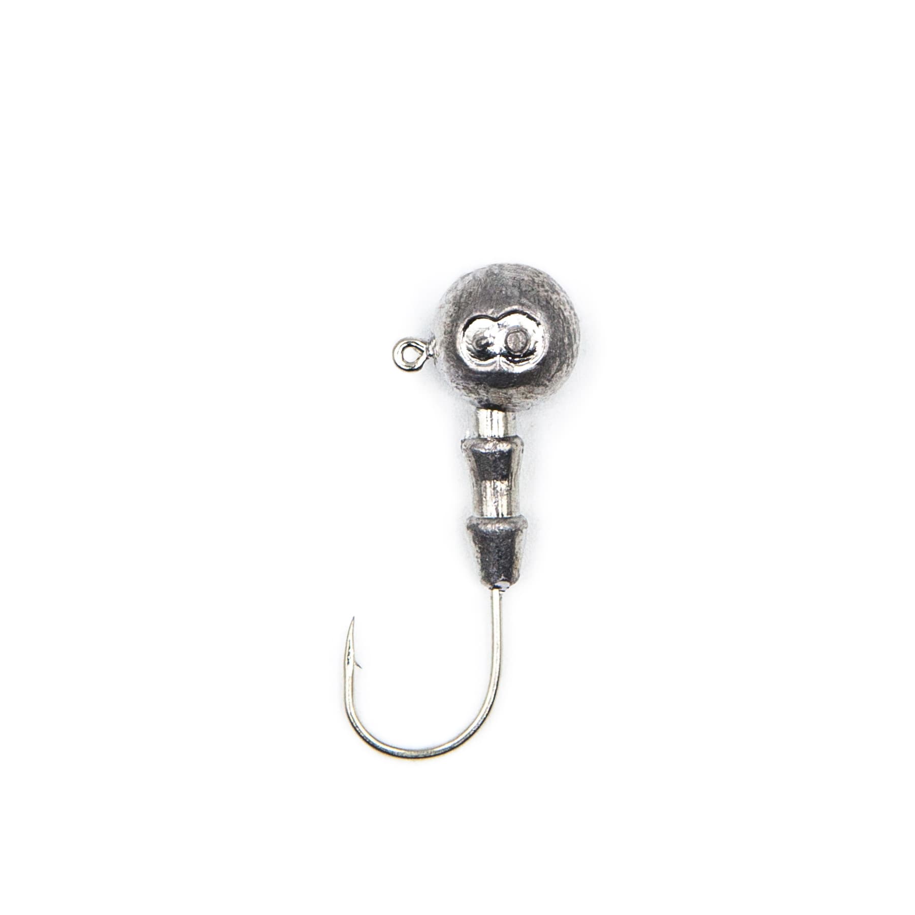 Single unpainted Classic Jig Head #1 with Gamakatsu hook