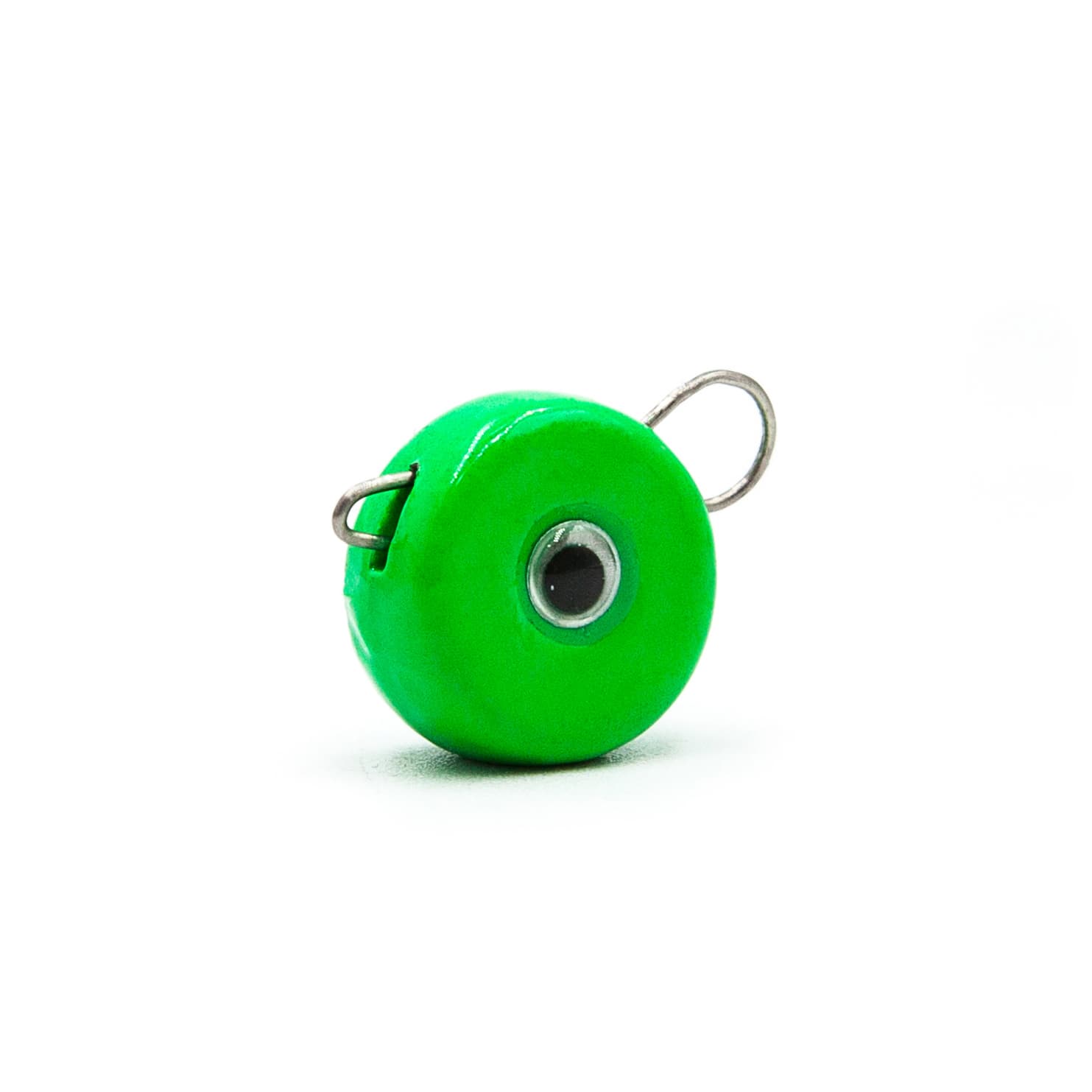 Green Apple quick-change weights for free-swinging soft plastic presentations