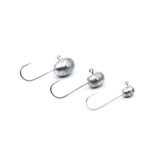 FishTrailCo Micro G-Series Oval Jig Heads #4 (10-Pack)