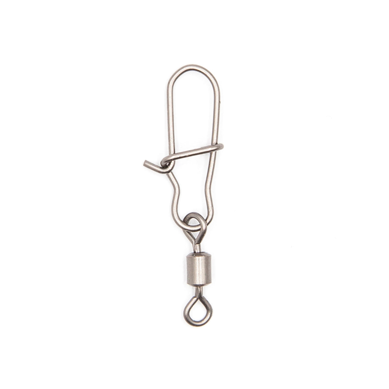 Barrel Swivels with Safety Snap Size #1 – Black Nickel