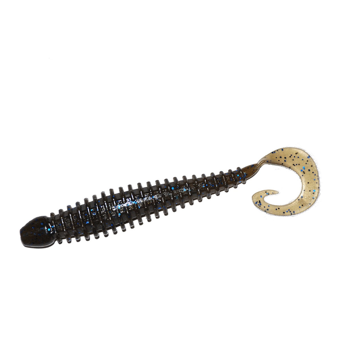 Intech Turborib 3" Ribbed Twister Grub (7 ct)