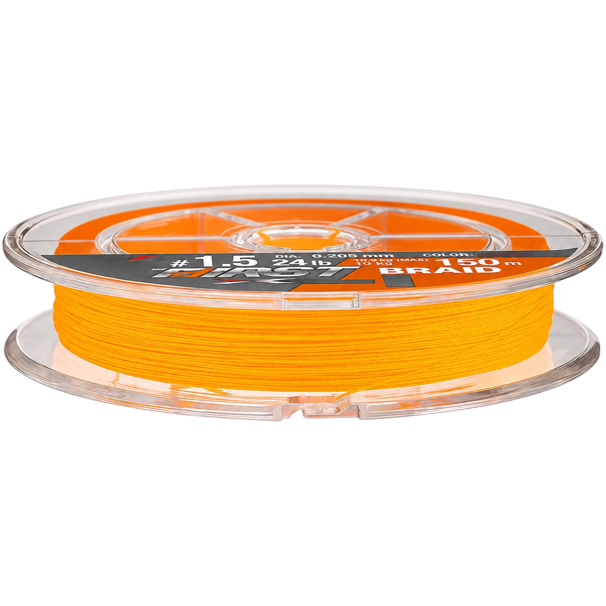 Tresse Intech First Braid X4 Orange – 150 m