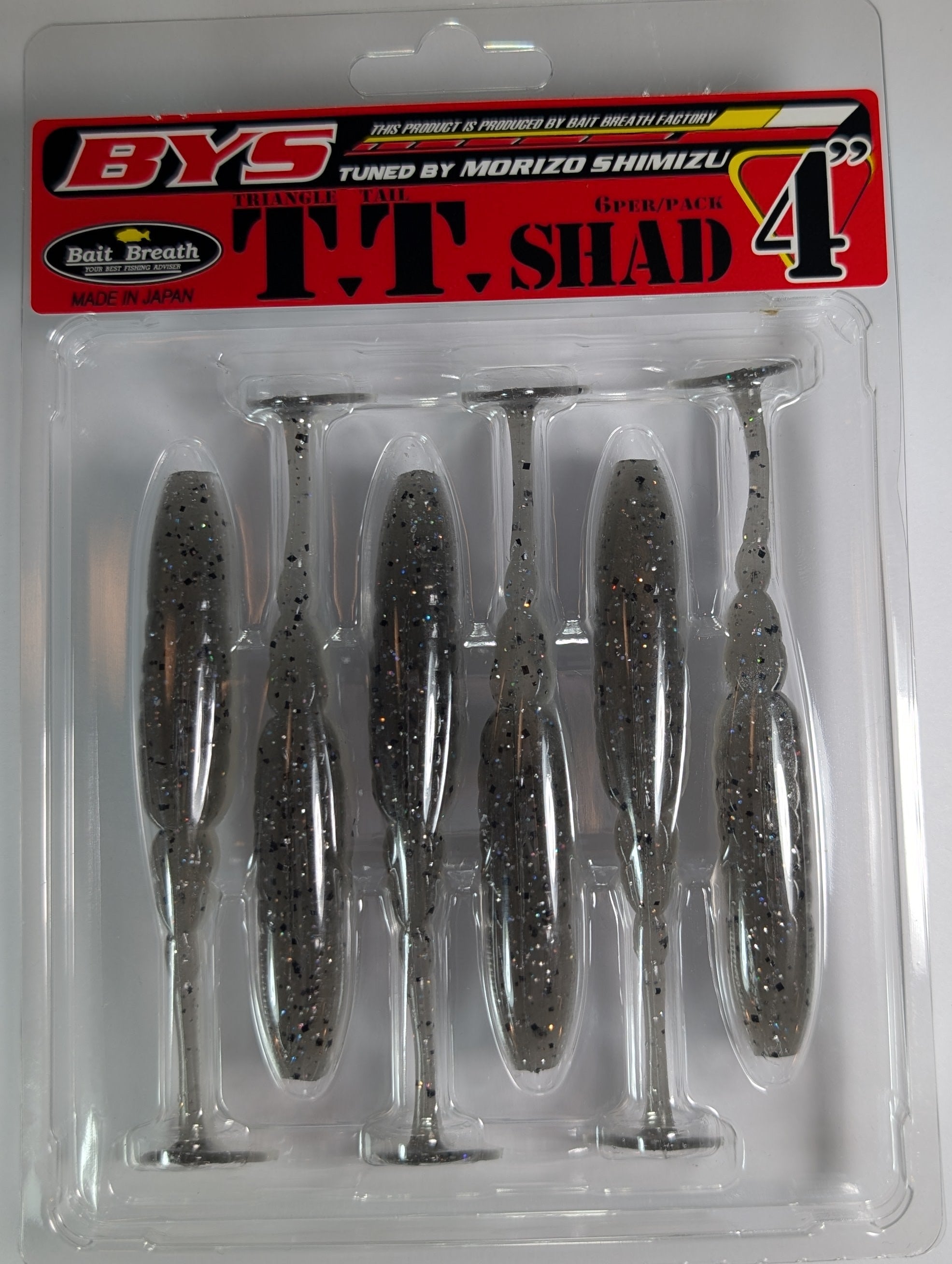 Bait Breath T.T. Shad 4" Paddle Tail Swimbait (6 ct)