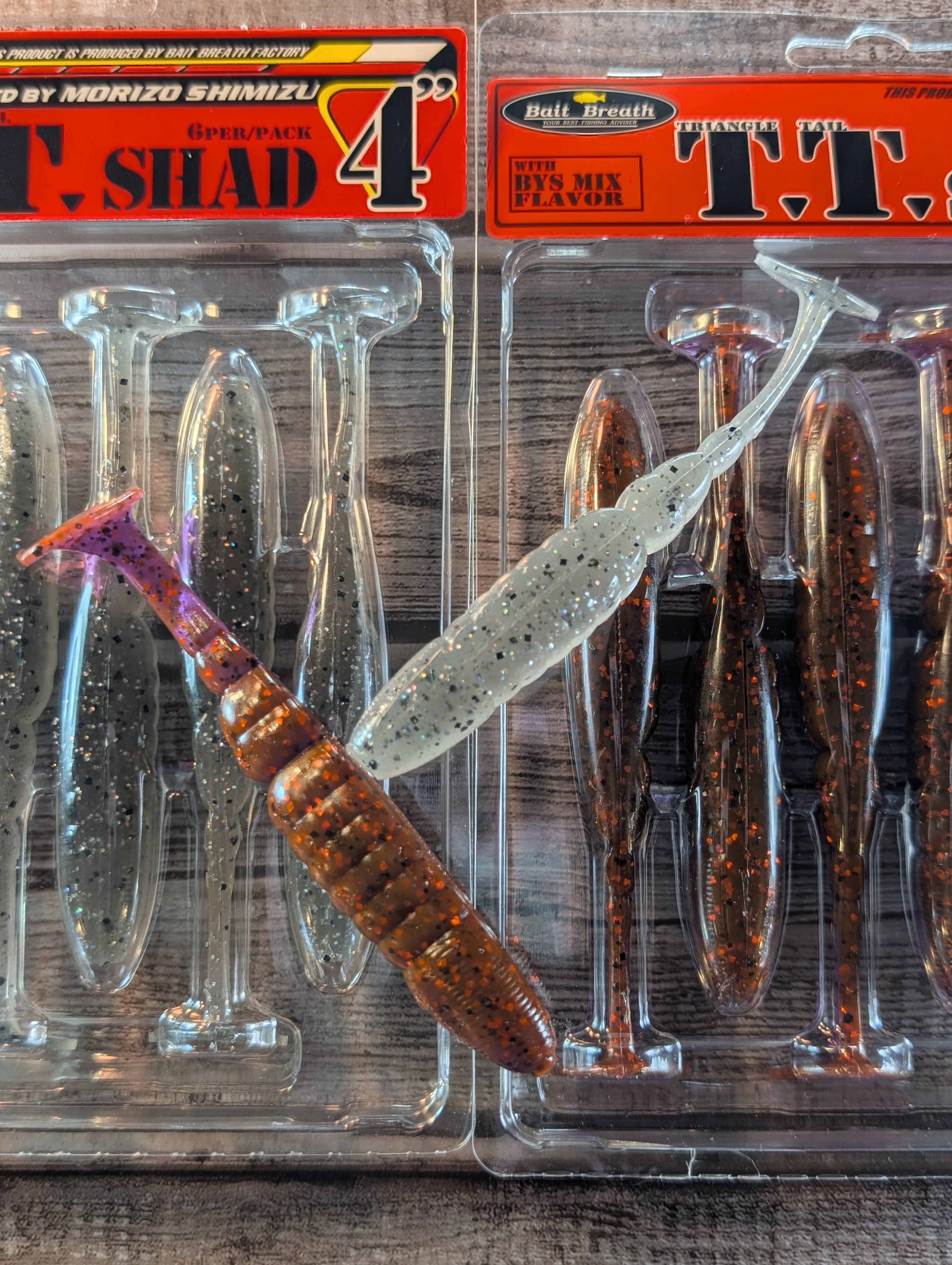 Bait Breath T.T. Shad 4" Paddle Tail Swimbait (6 ct)