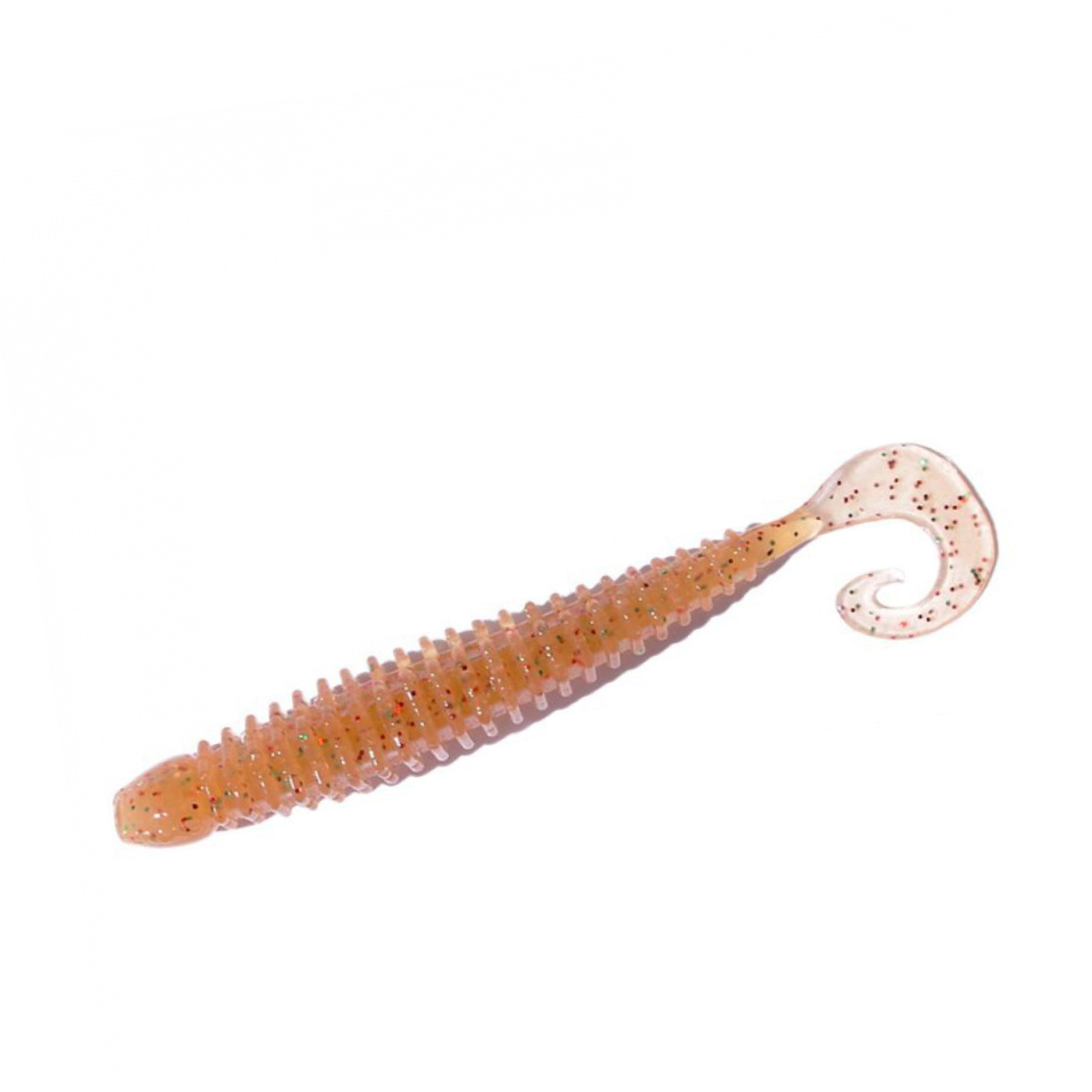 Intech TurboRib 3-inch soft bait in Rusty Melon color