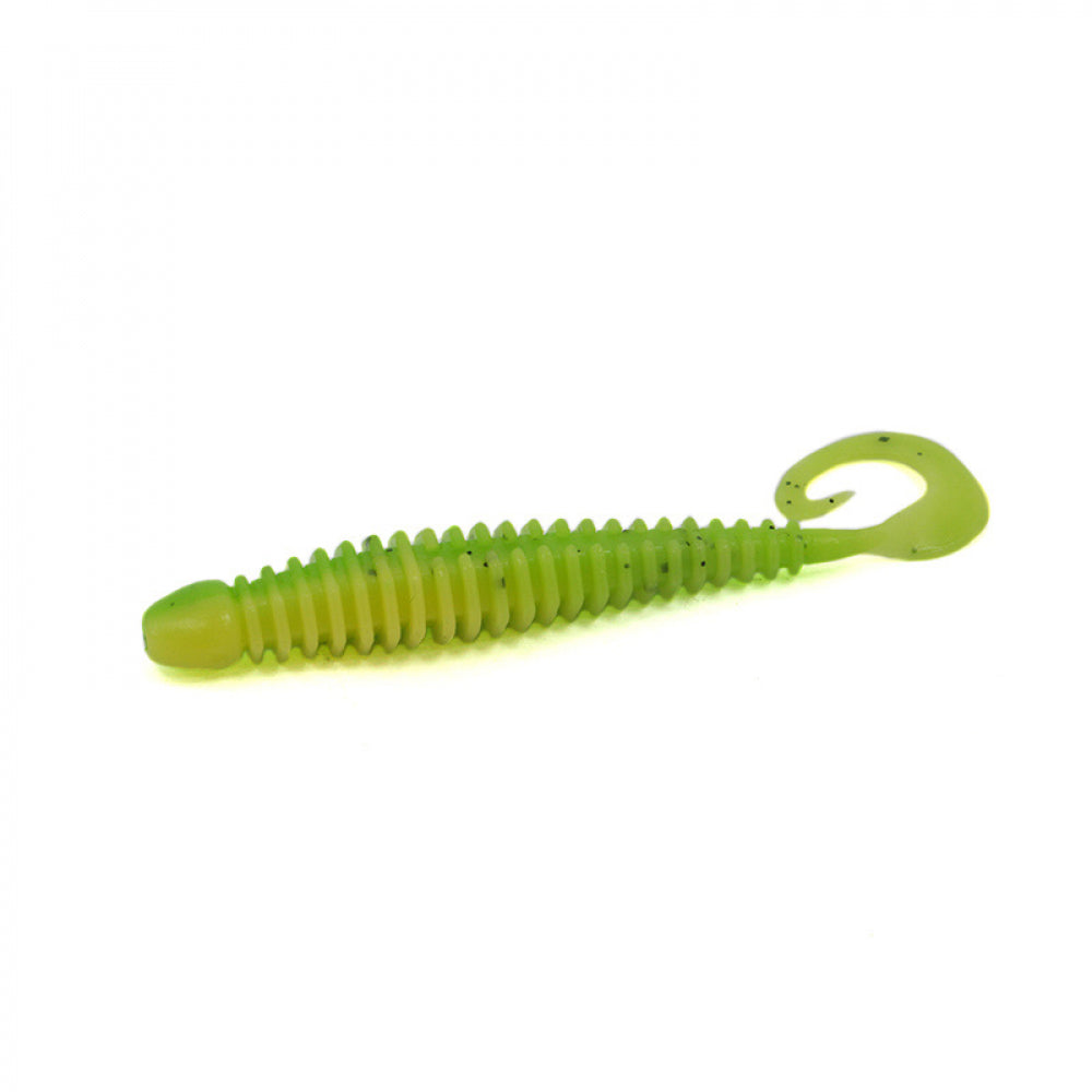 Intech Turborib 3" Ribbed Twister Grub (7 ct)