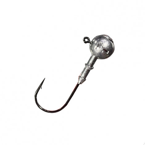 Intech Owner Hook Jig Heads 3/0 – Round Ball (4-Pack)