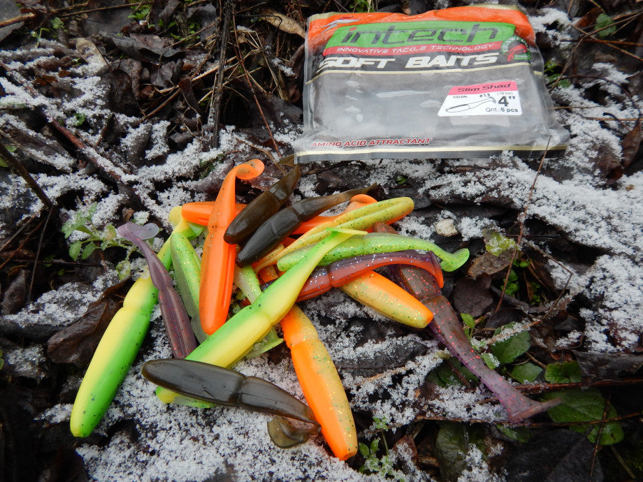 Intech Slim Shad 3.3" Finesse Paddle Tail Swimbait (7 ct)