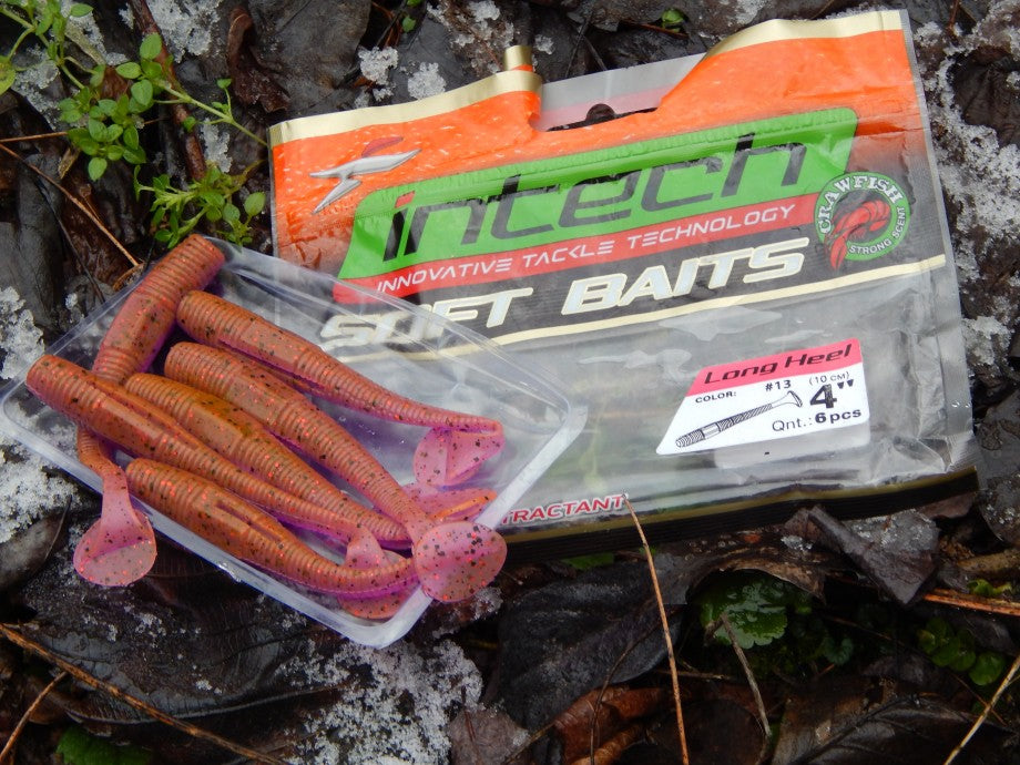 Intech Long Heel 4" Paddle Tail Swimbait (6 ct)