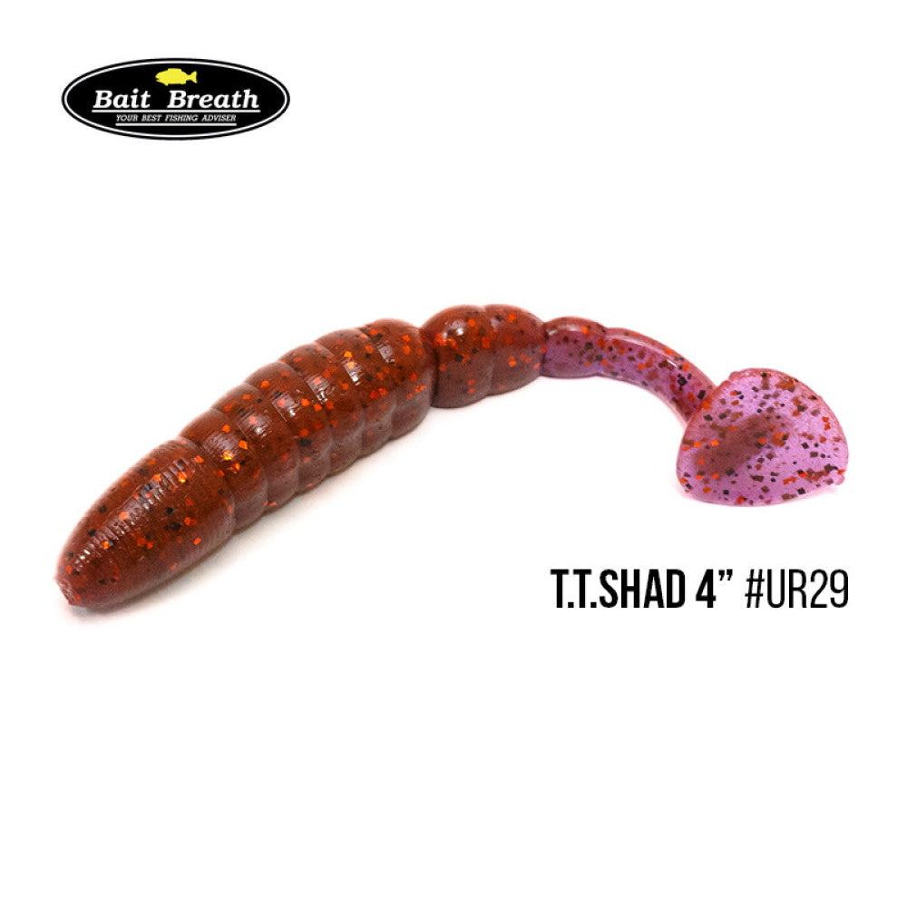 Bait Breath T.T. Shad 4" Paddle Tail Swimbait (6 ct)